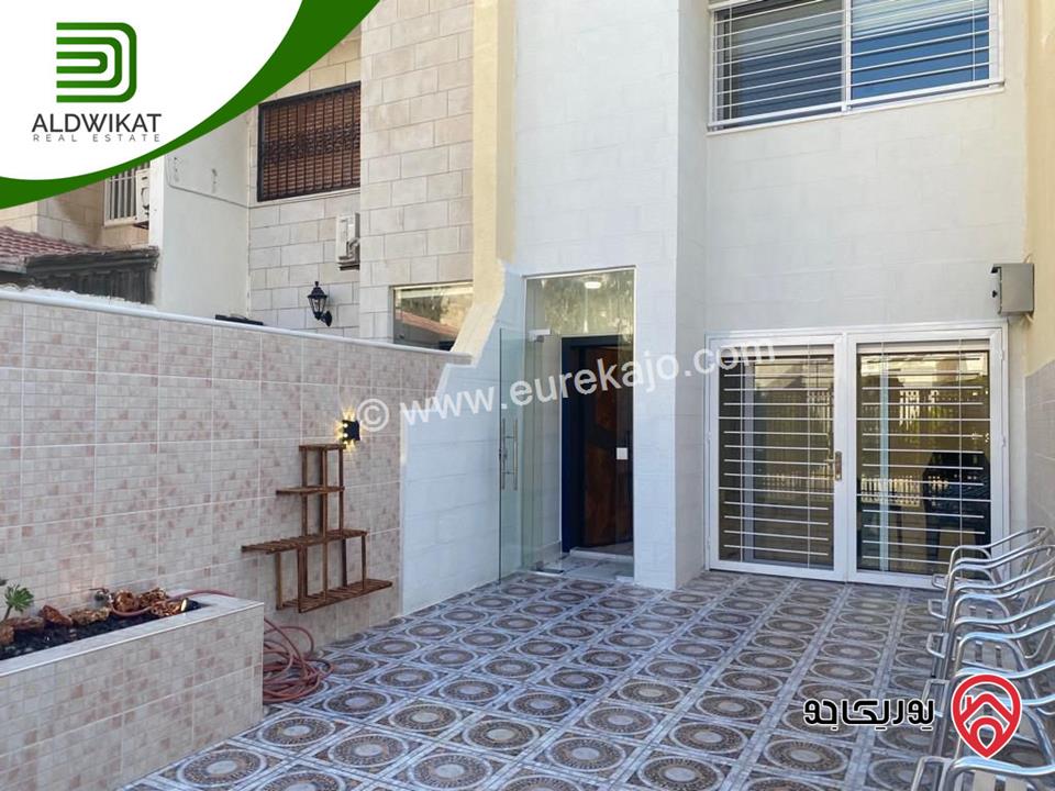  شبه فيلا متلاصقة مفروشة للبيع في عمان - ام السماق مساحة الارض 150م ومساحة البناء 180م بسعر مغري 