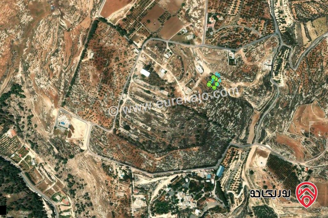 أرض مميزة و مطلة مساحة 535م للبيع في عمان - ناعور - قرية العال و الروضة - حوض أبو الغزلان