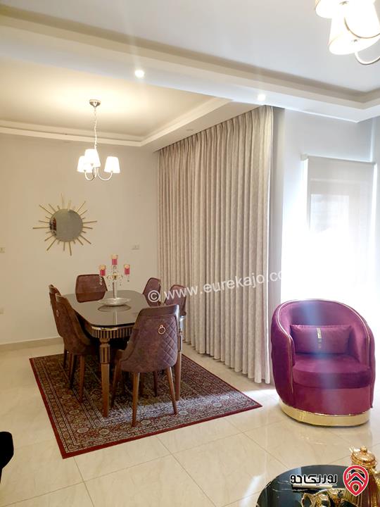 شقة طابق أول مساحة 120م للايجار مفروشة في عمان - الرابية