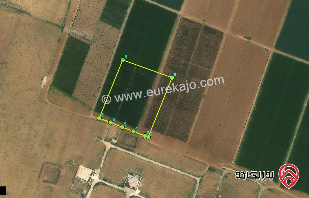 قطعة أرض من اراضي اللبن مقابل التنظيم مباشرة منطقة زراعية ايضا وبموقع مميز جدا مساحتها 10 دونم سعر 25 الف للدونم 