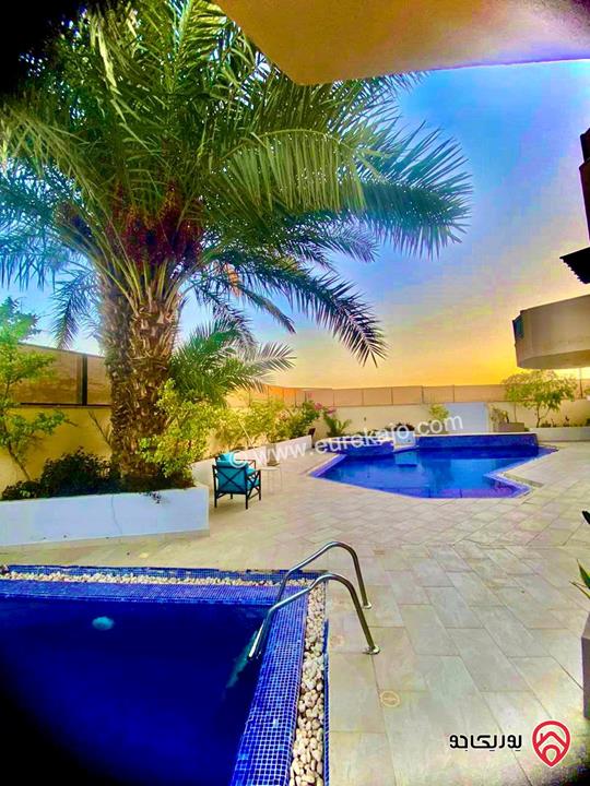 شاليه فخم بنظام فندق  للايجار اليومي في البحر الميت - السويمه