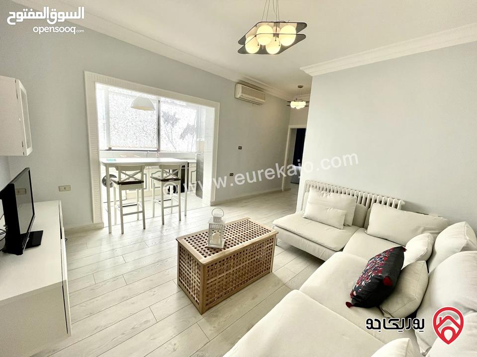 شقة مفروشة مساحة 100م للايجار في عمان - ام اذينة 