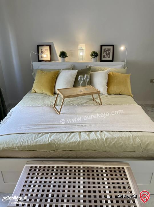 شقة مفروشة مساحة 100م للايجار في عمان - ام اذينة 