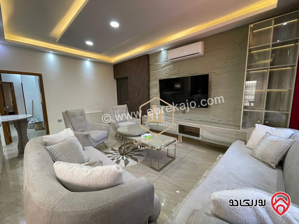 شقة مفروشة مساحة 140م طابق أول للايجار في عمان - عبدون 