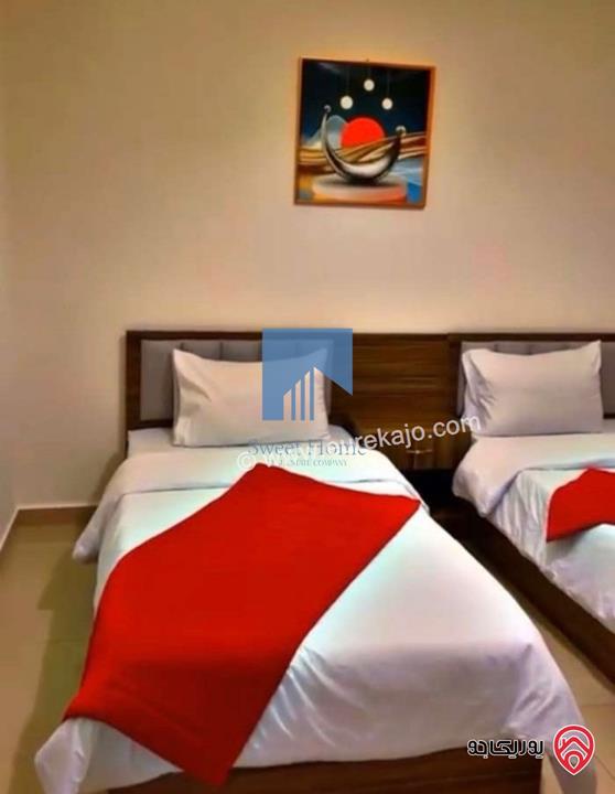 شقة مفروشة طابق ثاني 100م تشطيب سوبر ديلوكس للبيع في عمان - الرابية