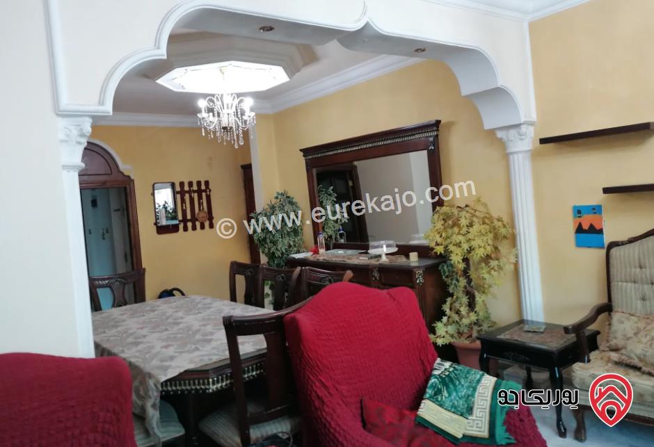 شقة مساحة 130م طابق ثاني للايجار مفروشة في عمان - ضاحية الرشيد	