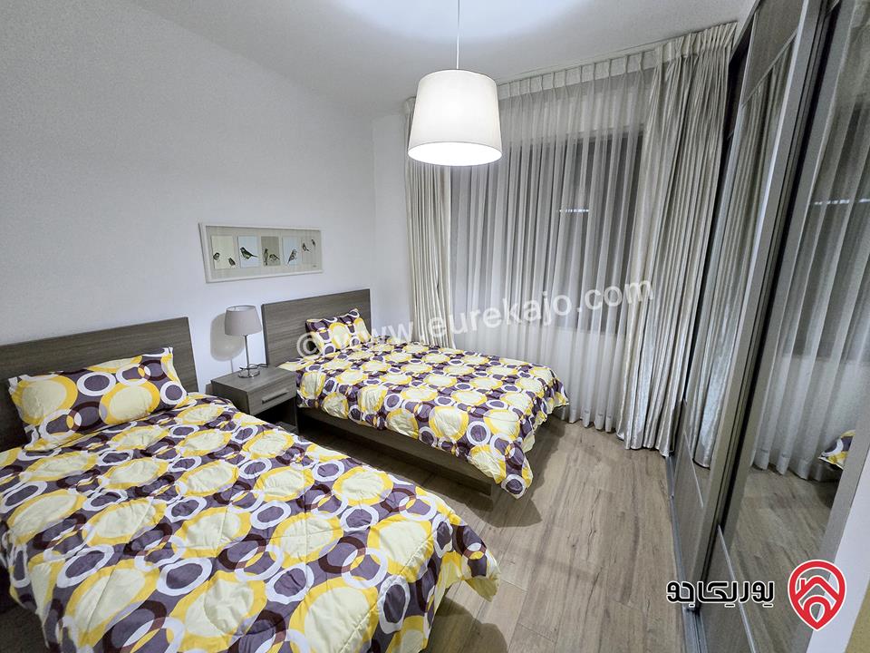 شقة فخمة مفروشة بالكامل مساحة 100م للإيجار السنوي في عمان - عبدون