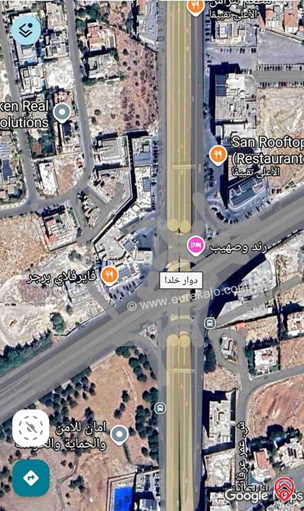 ارض تجاري مساحة 7500م للبيع في عمان - دابوق شارع المدينة الطبية