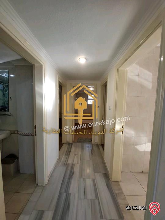 شقة مفروشة طابق اول مساحة 110م للإيجار في منطقة عمان - الدوار السابع 