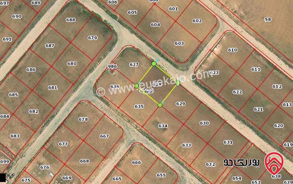 ارض مساحة 675م للبيع في عمان - الزيتونة بالقرب من جسر مطار الملكة علياء الدولي