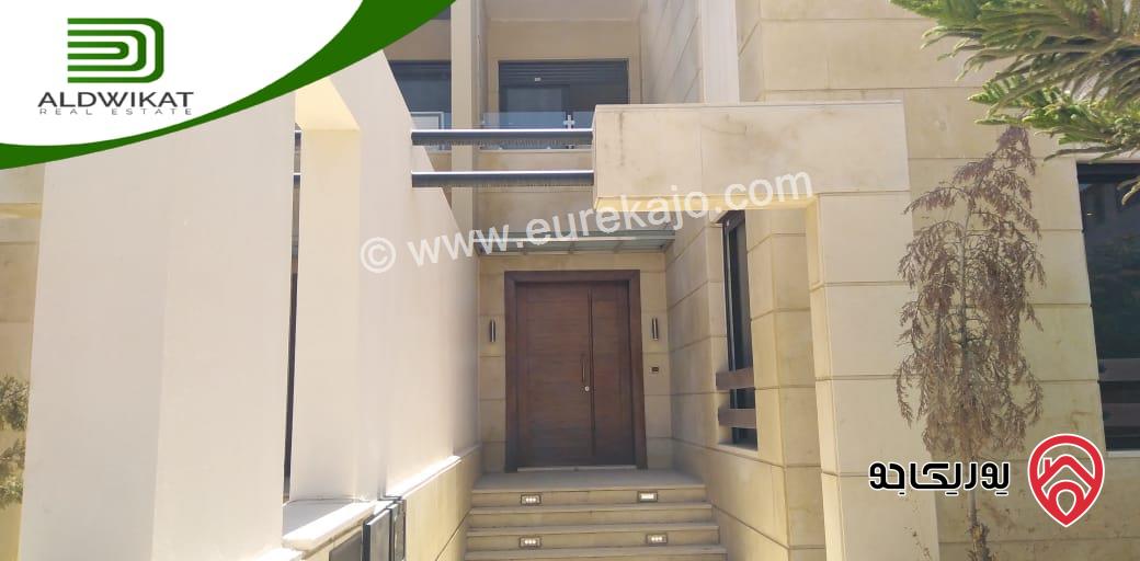 فيلا للبيع في عمان - عبدون مساحة البناء 450م ومساحة الارض 400م ومساحة الحديقة 50م