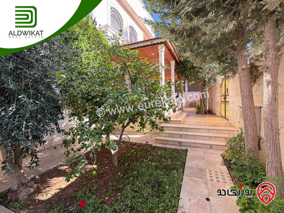 فيلا مستقلة للبيع في منجا/ مادبا مساحة البناء 1400م ومساحة الارض 1000م موقع مميز فلل حديثة