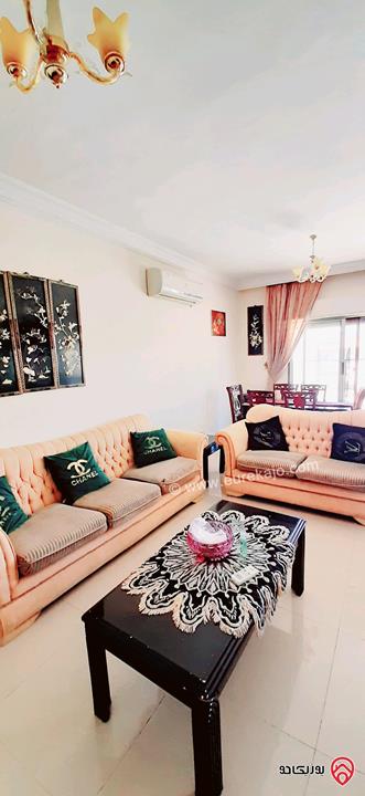 شقة ديلوكس مفروشة مساحة 100م للايجار في عمان - ام اذينه