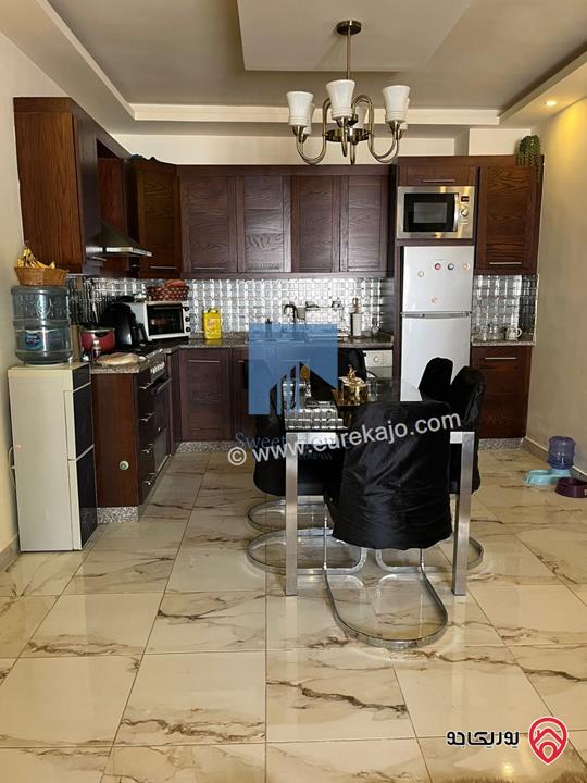 شقة أرضية مفروشة فاخرة للبيع في عمان - الشميساني قرب مستشفى الأردن 80م تشطيب سوبر ديلوكس بسعر مغري