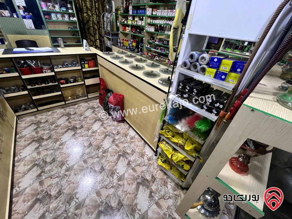 محل اراجيل ودخان للبيع في عمان - طبربور أبو عليا