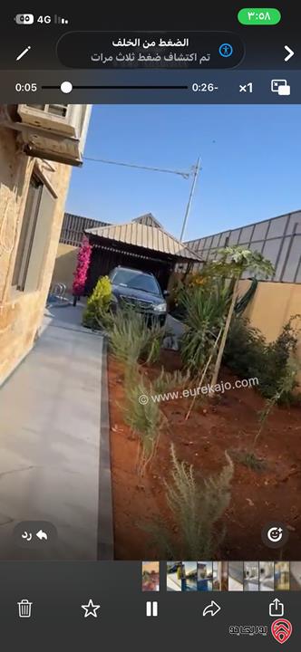 فيلا مفروشة مساحة 200م على أرض 500م للإيجار الشهري او السنوي فقط في عمان - الجيزة