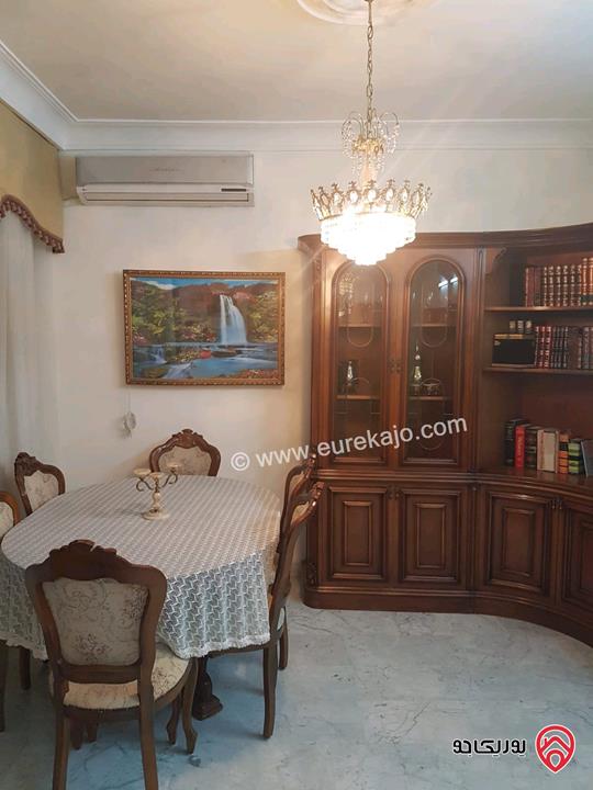 شقة مفروشة طابق اول مساحة 180م للايجار في عمان - الدوار الخامس 