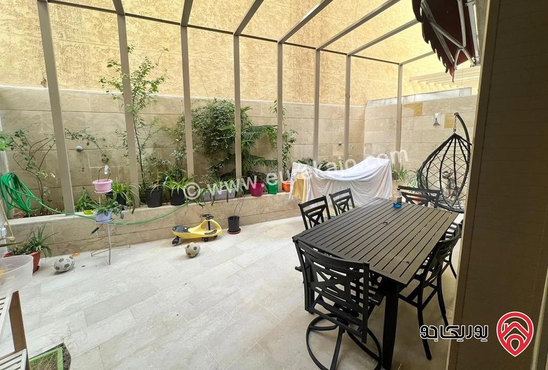 شقة شبه ارضية دوبلكس مساحة 246م للبيع في عمان - دير غبار
