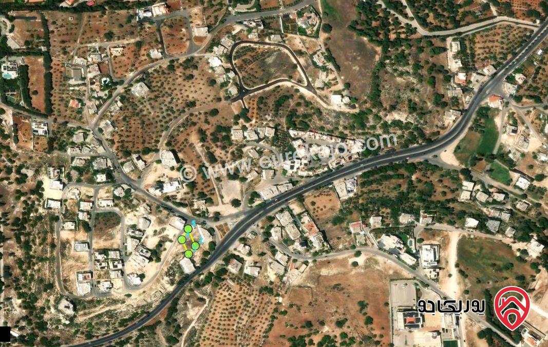 قطعة أرض مساحة 644م للبيع من أراضي غرب عمان - بلال حوض الحديب