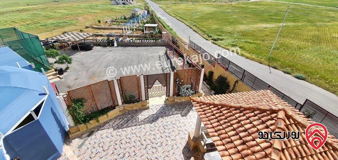 مزرعة مميزة جدا على أرض 4 دونم و 91م للبيع من أراضي جنوب عمان - منطقة حوارة