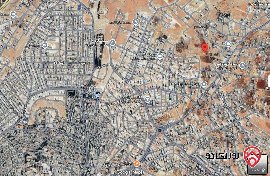 أرض سكنية مساحة 760م للبيع في عمان - - شفا بدران 
