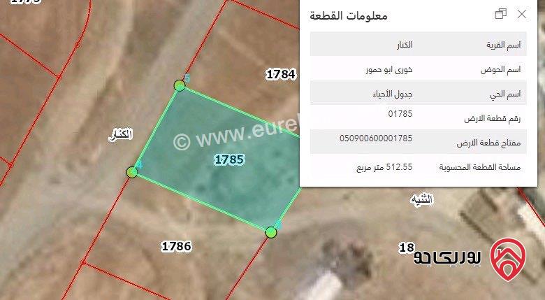 اربع قطع اراضي للبيع في الكرك منطقة الراشدية اكبر قطعة مساحتها 680متر واصغر قطعة 513متر (القرية الكنار) (الحوض خورى ابو حمور) تبعد عن المستشفى العسكري 4.5 كم و عن بلدية ادر 1 كم سعر المتر من 10 ل 15 د