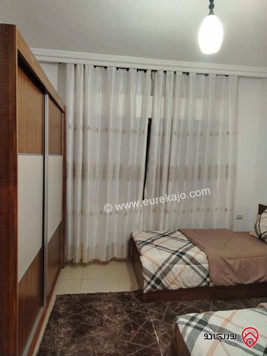 شقة مفروشة طابق أول مساحة 120م للايجار في عمان - الجبيهة 