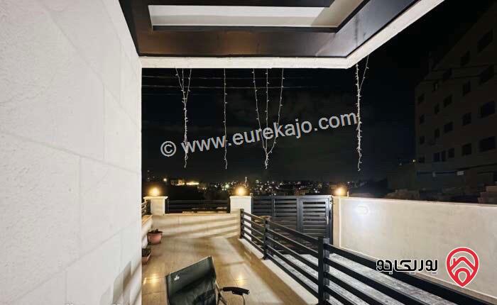 شقة طابق ارضي معلق مساحة 150م مع ترس 40م للايجار في عمان - البنيات 