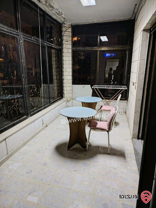 شقة مفروشة كبيرة مساحة 200م للايجار في عمان - ام اذينة