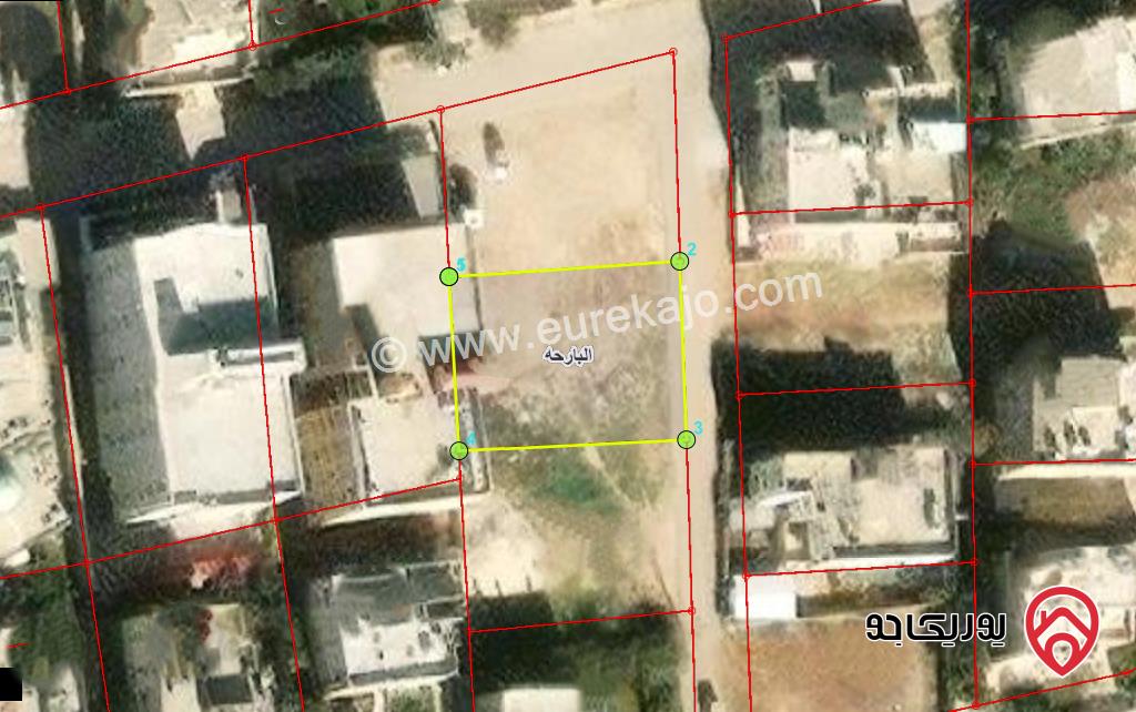 قطعة ارض مساحة 530م للبيع في اربد - شمال دوار القدس 