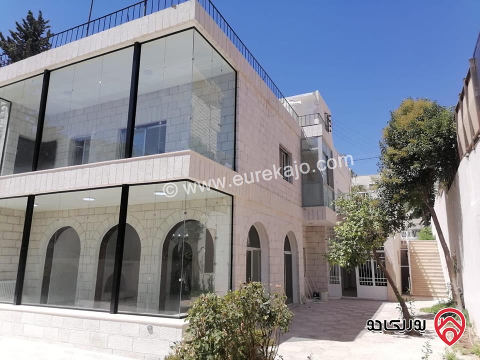 فيلا مستقلة مساحة 750م على أرض 839م للبيع أو للايجار في عمان - الشميساني