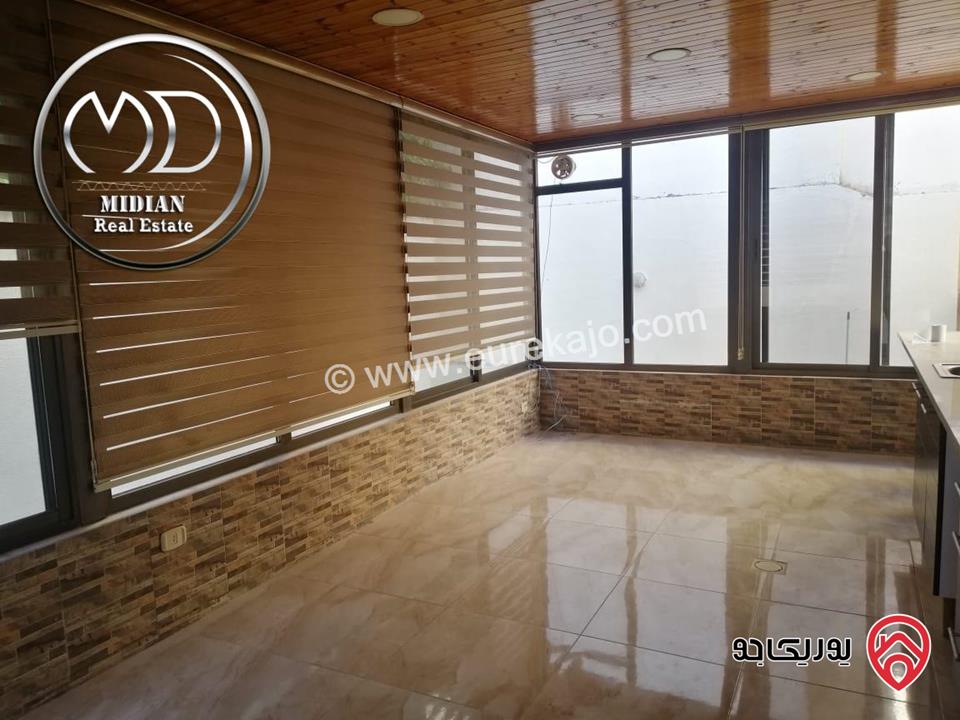 شقة ارضية فارغة للايجار في عمان - الصويفية مساحة 200م مع ترس و حديقة 150م سوبر ديلوكس بسعر مميز