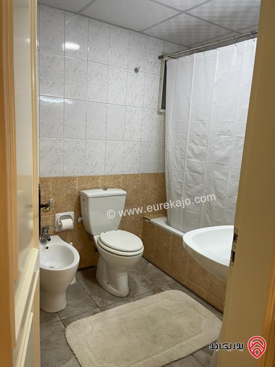 شقة فاخرة مفروشة أرضية مساحة 150م للايجار في عمان - ام اذينة