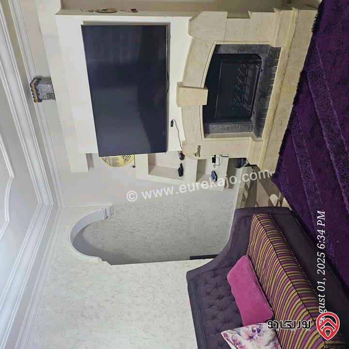 شقة مميزة شبه أرضية مساحة 150م داخلي و 80م خارجي للبيع في عمان - ضاحية الرشيد من المالك مباشرة