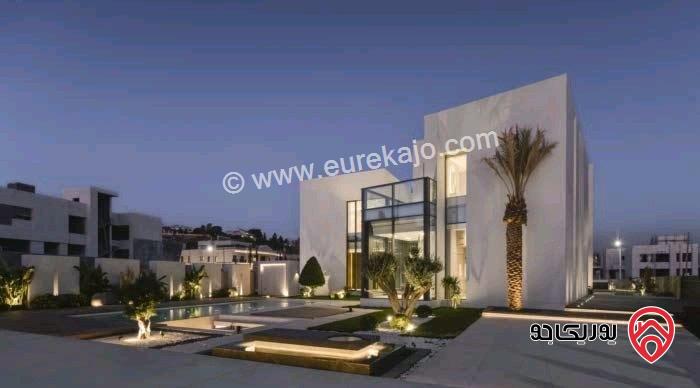 قصر مساحة 1500م على أرض 1800م للبيع في عمان - دابوق