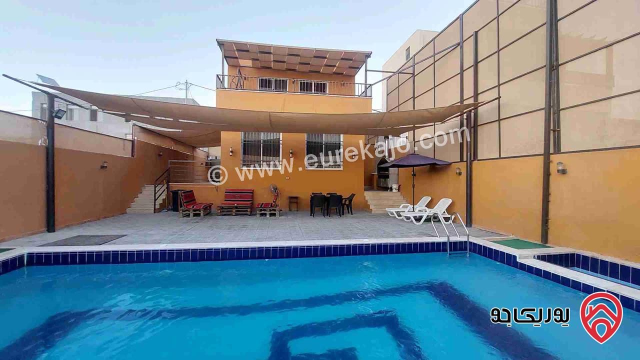 شاليه ريفي للايجار اليومي في منطقة الشونة الجنوبية /الجوفة /الجواسرة