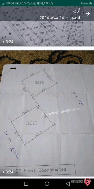 قطعة ارض مساحة 512م للبيع في عمان - طبربور ابو عليا بسعر حرق 