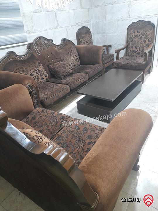 شقة مساحة 60م للايجار مفروشة في اربد شارع النسيم 