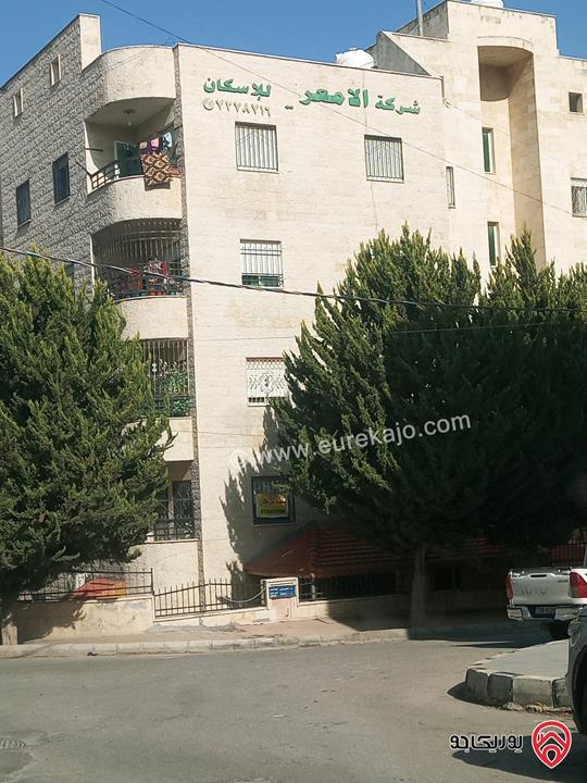 شقة طابق أول مساحة 140م للبيع في اربد غرب مسجد علياء التل