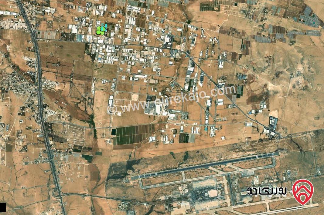 قطعة ارض مساحة 10 دونم للبيع في عمان - القسطل