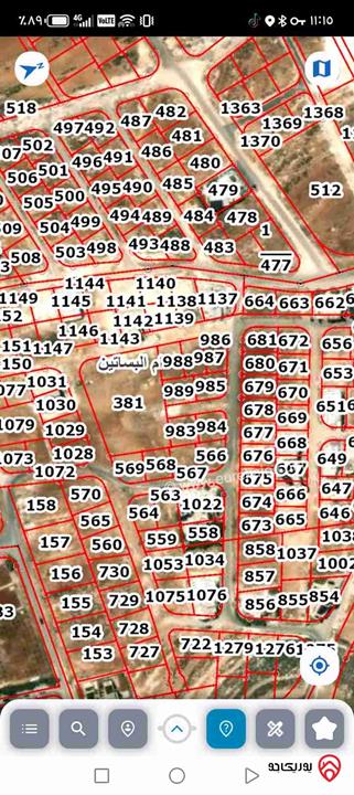 ارض مساحة 500م للبيع في عمان - على طريق المطار خلف مدارس الشويفات ضاحية الجواد العربي 