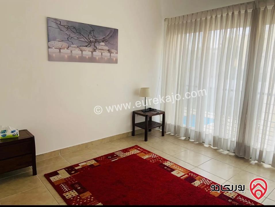 شقة مفروشة طابق أول مساحة 100م للايجار في عمان - عبدون
