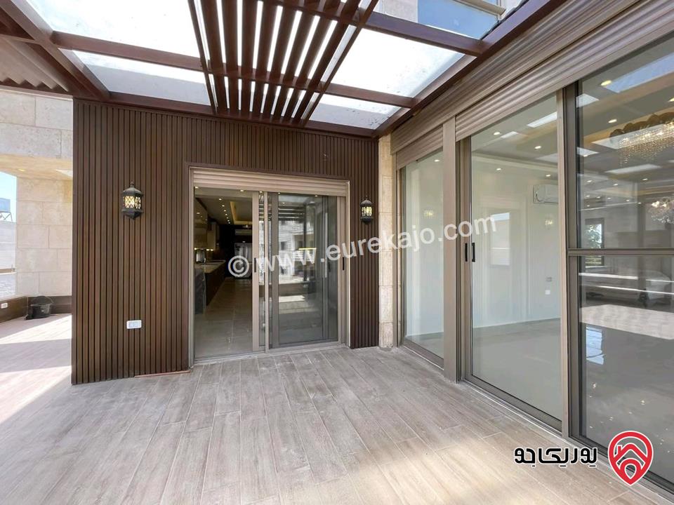 ​شقة طابقية مساحة 464م -جديدة كلياً لم تسكن- للبيع بداعي السفر في عمان​ - ام السماق