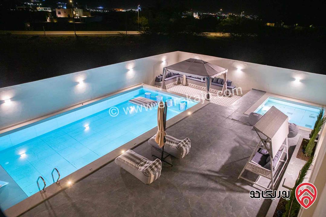 شاليه / مزعة The Gray Villas للايجار اليومي في البحر الميت - السويمة، شارع غور الاردن 