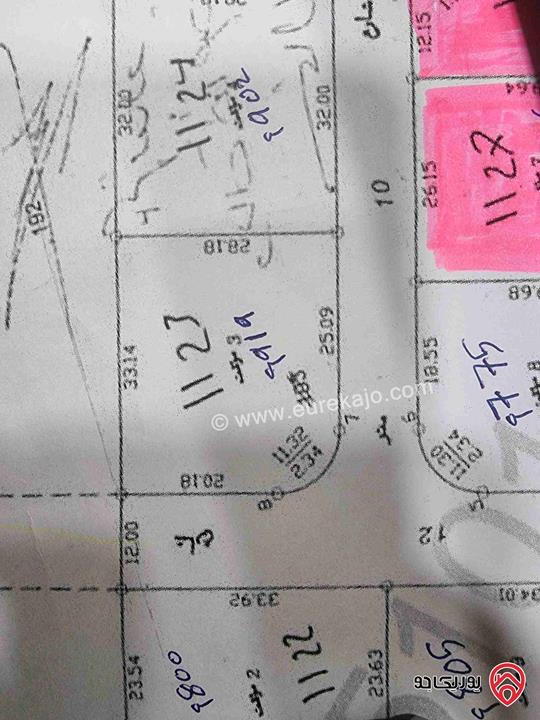 ارض مساحة 922م للبيع في عمان - قرية سالم 2 كيلو عن دوار السوق المركزي 