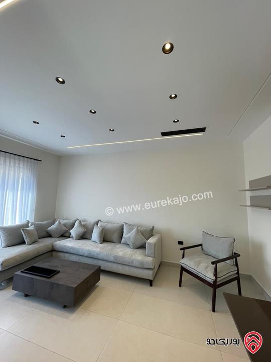 شقة مفروشة جديدة طابق أرضي مساحة 81م للبيع في عمان - الصويفية