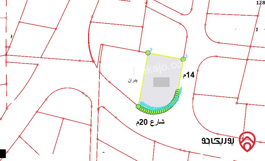 أرض مساحة 1 دونم و 460م للبيع في عمان - شفا بدران – مرج الأجرب