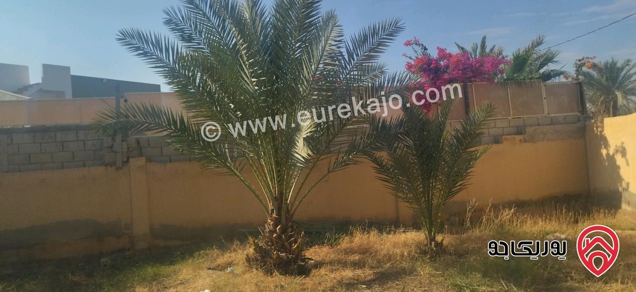 شاليه مساحة 170م على أرض 1 دونم و 175م للبيع في الشونة الجنوبية قبل جسر الملك حسين قرب قصر العدوانية 