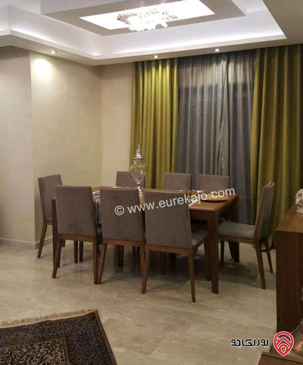 شقة مفروشة مساحة 220م طابق أول للايجار في عمان - دابوق