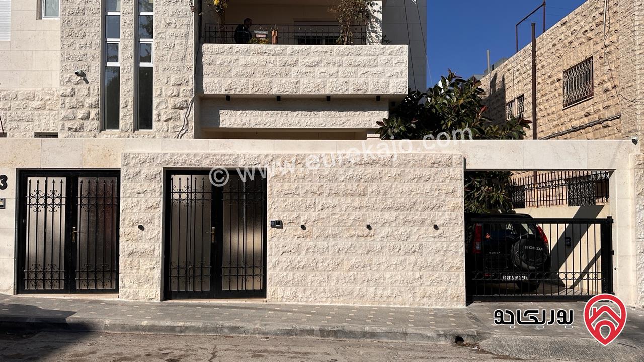 Modern ground floor 240 sqm with garden and private parking for rent in Amman - Alweibdeh